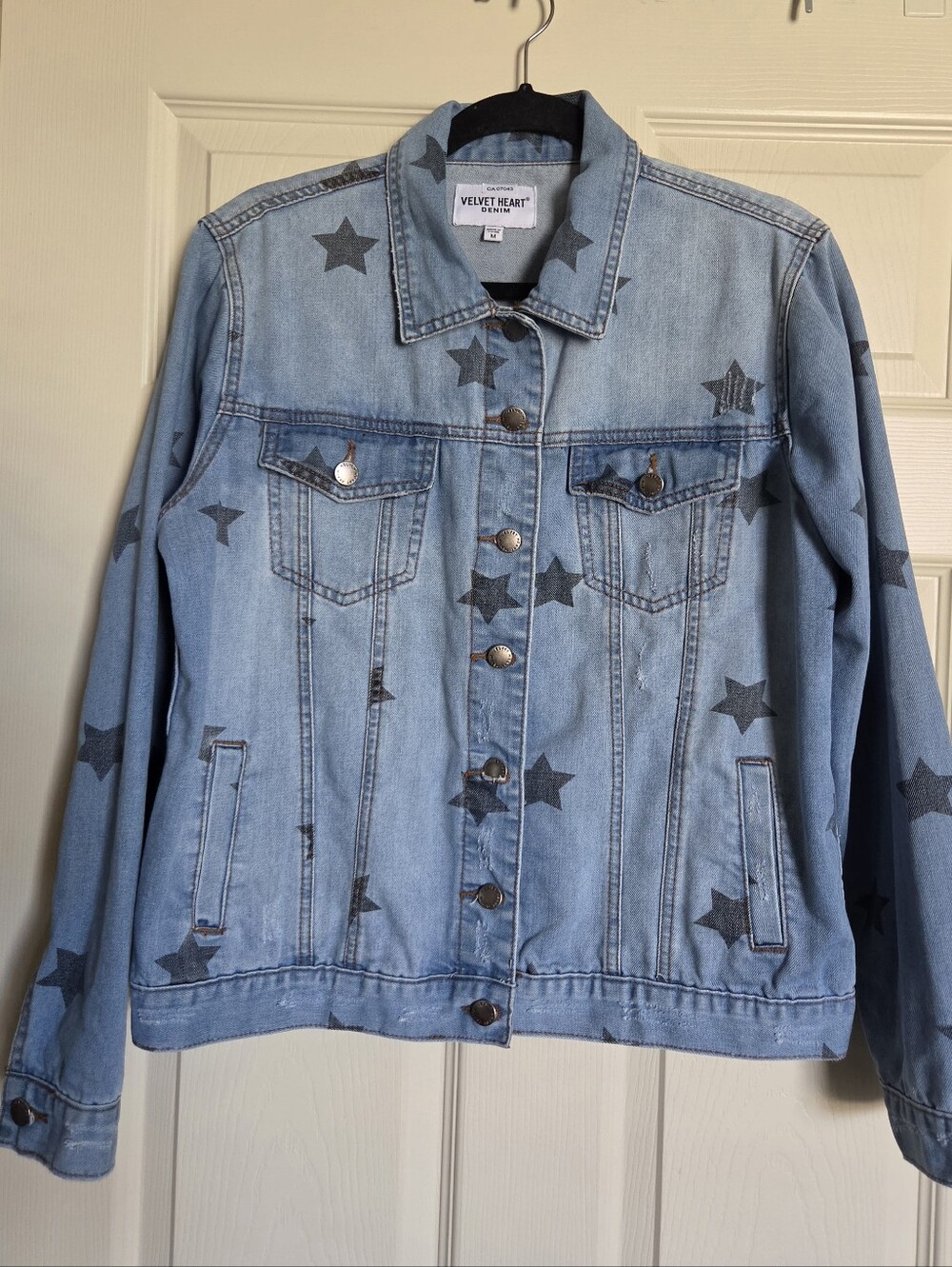 Velvet Heart Denim Jacket M